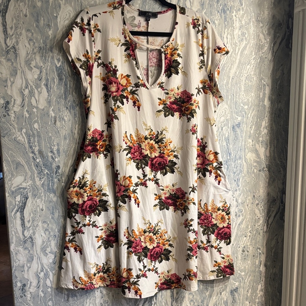 Vibe Sportswear Floral dress
